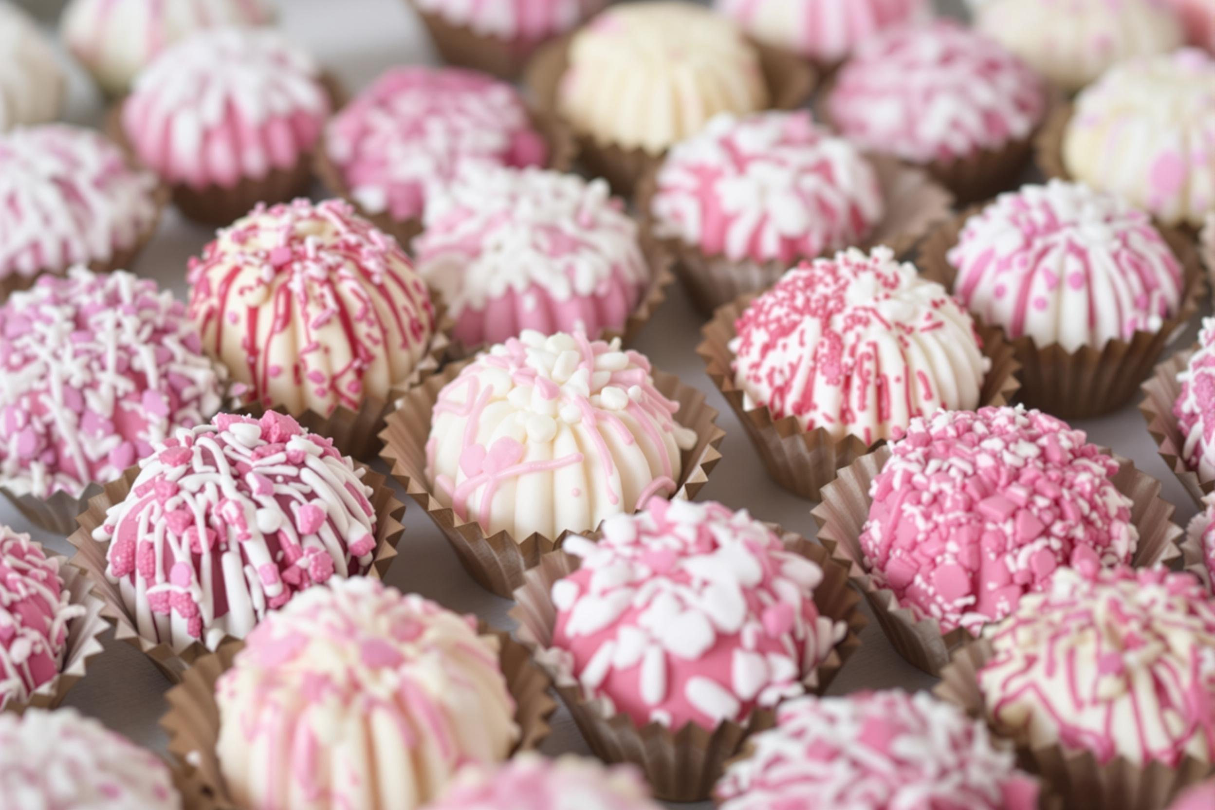 Bonbon rose et blanc : Découvrez les délices sucrés qui raviront vos ...