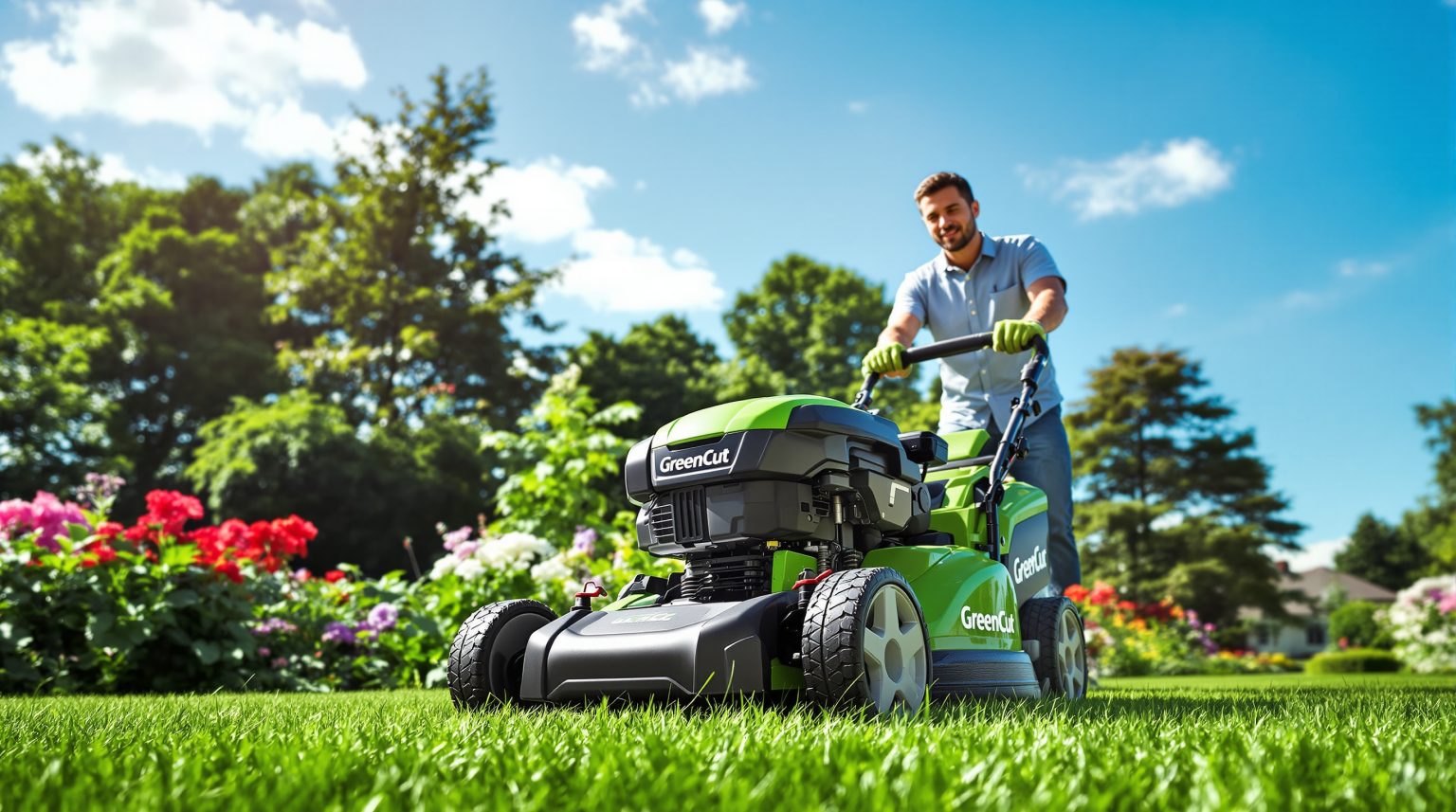 greencut glm660sx : Découvrez la tondeuse performante pour un jardin impeccable !