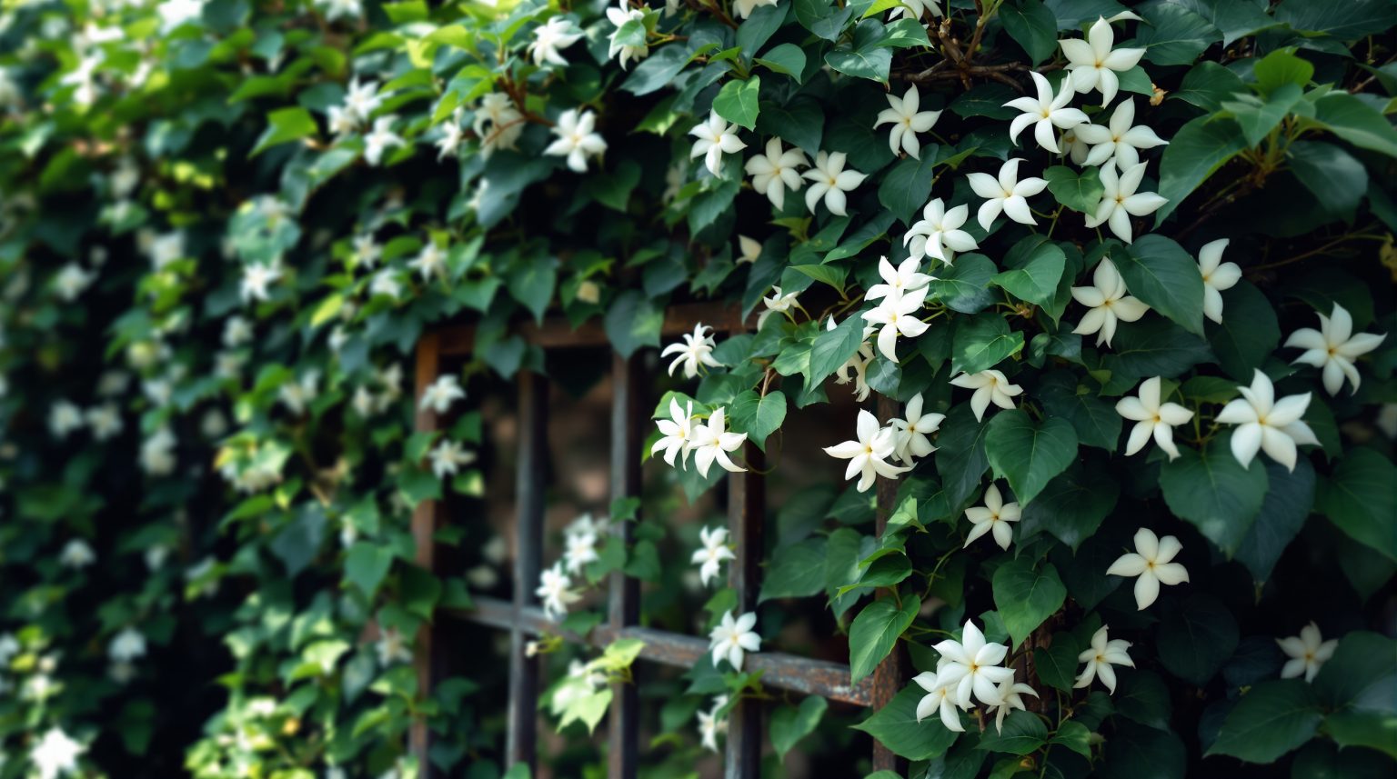 Jasmin étoilé grillage : Découvrez comment l’intégrer à votre jardin pour une touche florale unique !