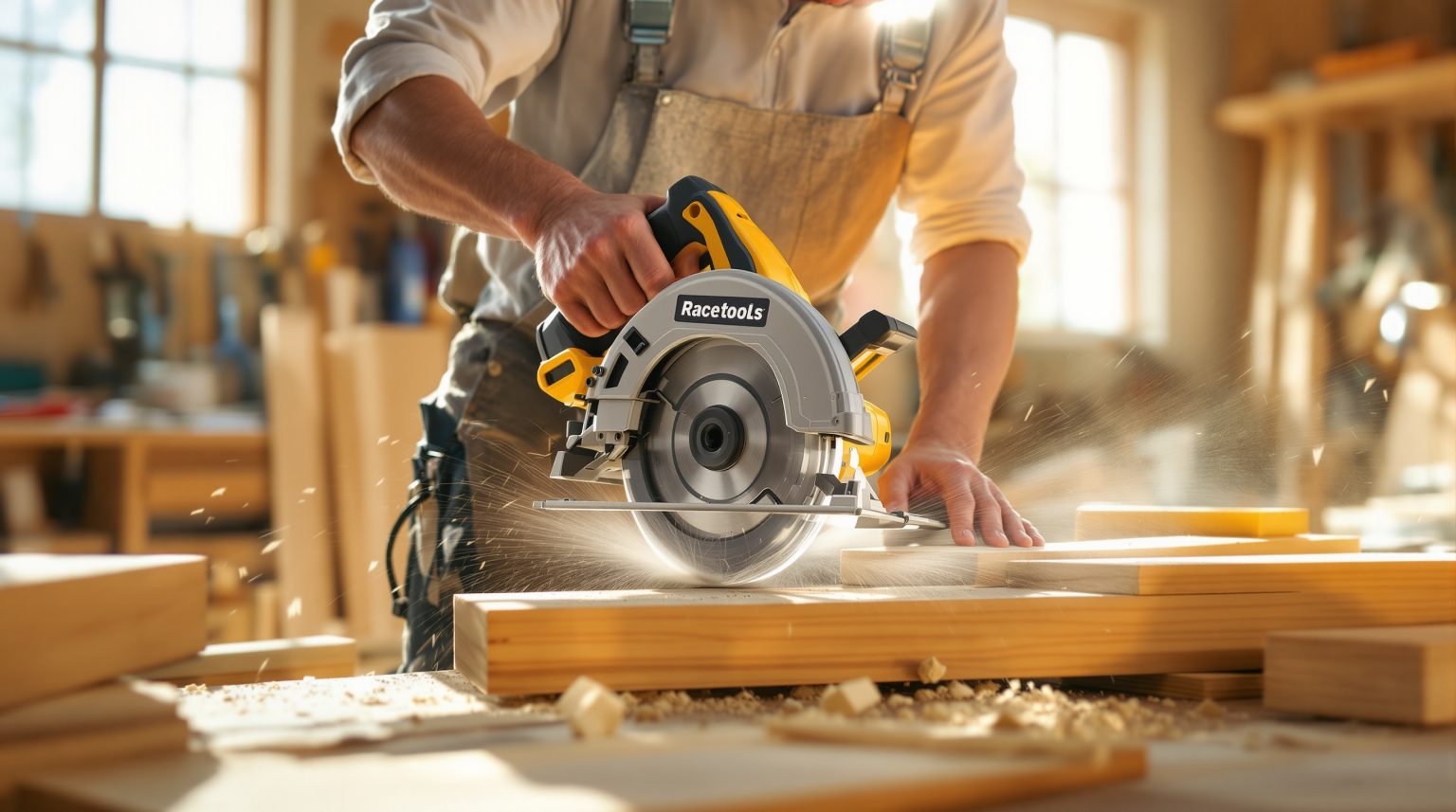 Scie circulaire Racetools : Découvrez la puissance et la précision pour vos projets de bricolage